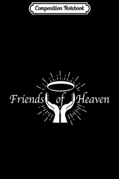 Paperback Composition Notebook: Hands And Halo Friends Of Heaven Journal/Notebook Blank Lined Ruled 6x9 100 Pages Book