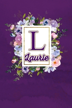 Paperback L - Laurie: Monogram initial L for Laurie notebook / Journal: Personalized Name Letter gifts for girls, women & men: School gifts Book