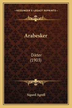 Paperback Arabesker: Dikter (1903) [Swedish] Book