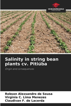 Paperback Salinity in string bean plants cv. Pitiúba Book