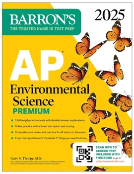 Paperback AP Environmental Science Premium, 2025: Prep Book with 5 Practice Tests + Comprehensive Review + Online Practice Book