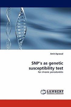 Paperback SNP's as genetic susceptibility test Book