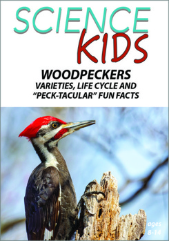 DVD Science Kids: Woodpeckers - Varieties, Life Cycle and "Peck-tacular" Fun Facts Book