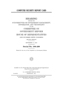 Paperback Computer security report card Book