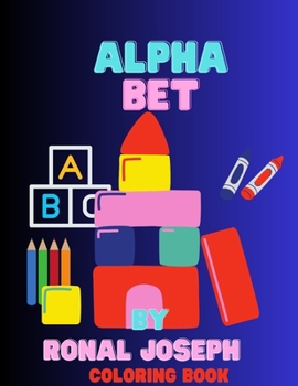 Paperback Alphabet coloring book