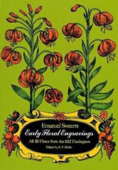 Paperback Early Floral Engravings: All 110 Plates from the 1612 "Florilegium" Book