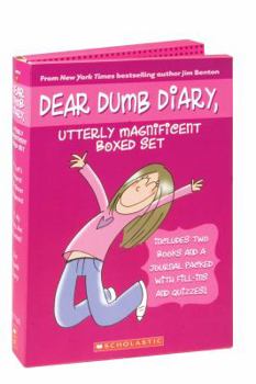 Paperback Dear Dumb Diary Boxed Set: Books #1-2 plus Diary Book