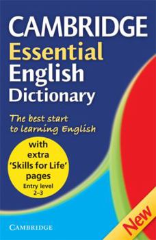 Paperback Cambridge Essential English Dictionary, Skills for Life Book