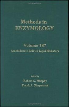 Hardcover Arachidonate Related Lipid Mediators (Volume 187) (Methods in Enzymology, Volume 187) Book