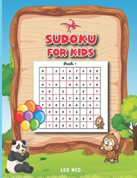 Paperback Sudoku for kids: Sudoku Puzzles From Beginner First Sudoku Book with Solution Book