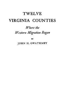 Paperback Twelve Virginia Counties Book