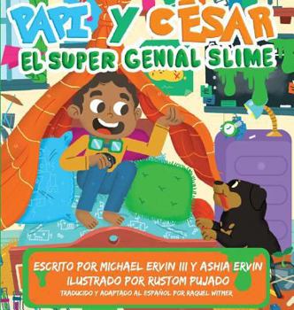 Hardcover El súper genial slime: Papi y César [Spanish] Book