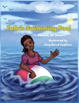 Hardcover Fafa's Swimming Pool [Large Print] Book