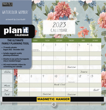 Unknown Binding Watercolor Wonder 2023 Plan-It(tm) Calendar Book