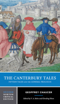 Paperback The Canterbury Tales: Fifteen Tales and the General Prologue (Norton Critical Editions) Book