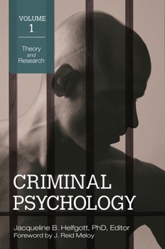 Hardcover Criminal Psychology: [4 Volumes] Book
