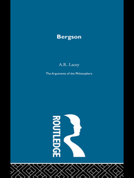 Paperback Bergson-Arg Philosophers Book