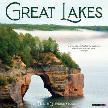 Calendar Great Lakes 2024 12 X 12 Wall Calendar Book