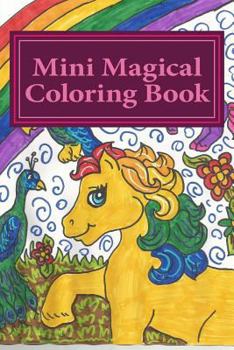 Paperback Mini Magical Coloring Book