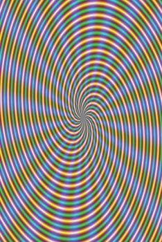 Journal: Trippy Abstract Volume 20 Lined Notebook: 110 Blank Lined (6x9) Pages to Jot Down Your Thoughts