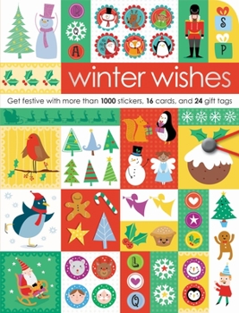 Paperback Sticker Chic Winter Wishes Book