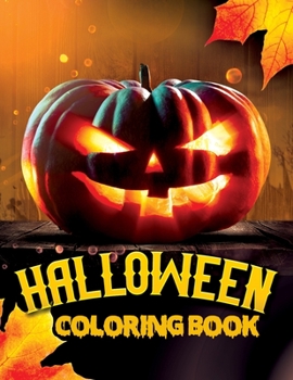 Paperback Halloween Coloring Book: Halloween Fun evil scary cat moon fall awesome digital Book