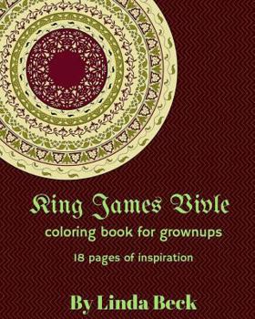 Paperback King James Bible Coloring Book For Grownups Book
