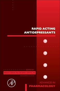 Hardcover Rapid Acting Antidepressants: Volume 89 Book