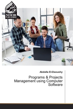 Paperback Programs & Projects Management using Computer Software Book