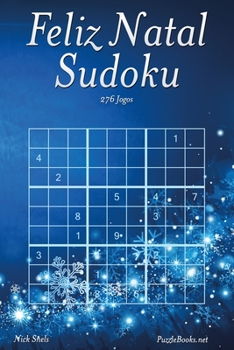 Paperback Feliz Natal Sudoku - 276 Jogos [Portuguese] Book