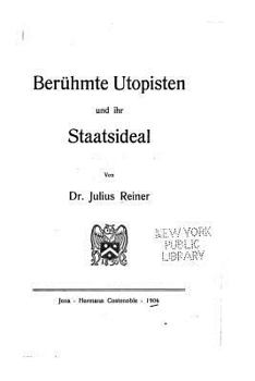 Paperback Berühmte Utopisten und ihr Staatsideal [German] Book