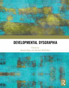 Hardcover Developmental Dysgraphia Book