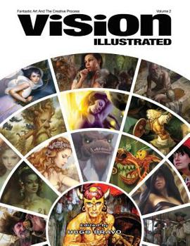 Paperback Vision Illustrated 2: Fantastic Art and the Creative Process Book