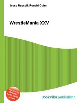 Paperback Wrestlemania XXV Book