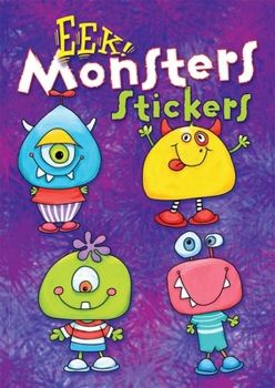 Hardcover Eek! Monsters Stickers Book