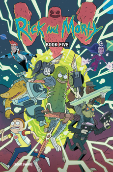 Hardcover Rick and Morty Book Five Deluxe Edition Book
