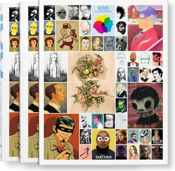 Hardcover 100 Illustrators, 2 Vol. Book