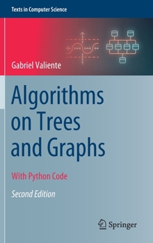 Hardcover Algorithms on Trees and Graphs: With Python Code Book