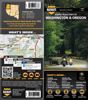 MAD Maps 2023 Road Trip Planner: Scenic Day & Overnight Trips in Washington & Oregon