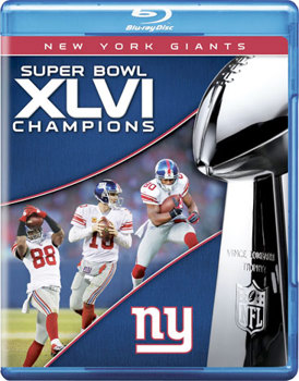 Blu-ray New York Giants: Super Bowl XLVI Champions Book