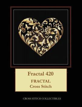 Paperback Fractal 420: Fractal cross stitch pattern Book