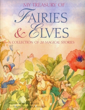 Hardcover My Treasury of Fairies & Elves Book