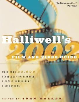 Paperback Halliwell's Film and Video Guide 2002 Book