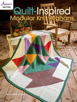 Paperback Quilt Inspired Modular Knit Afghans Book