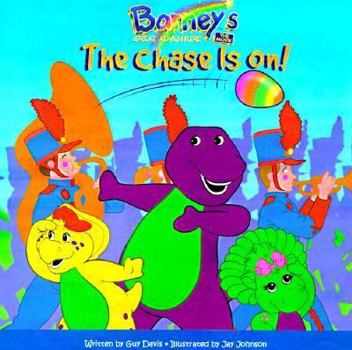 Paperback Barney's Great Adventure: The Chase is On! Book