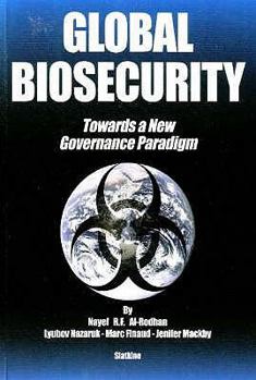 Paperback GLOBAL BIOSECURITY. TOWARDS A NEW GOVERNANCE PARADIGM Book