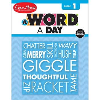 Paperback A Word a Day, Grade 1 Teacher Edition Book