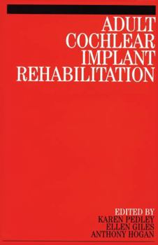 Paperback Adult Cochlear Implant Rehabilitation Book
