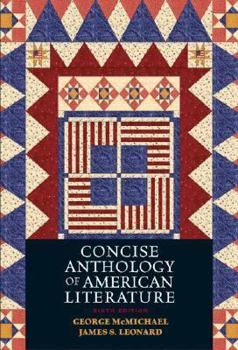 Paperback Concise Anthology of American Literature Book