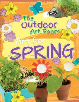 Library Binding Art for Spring Book